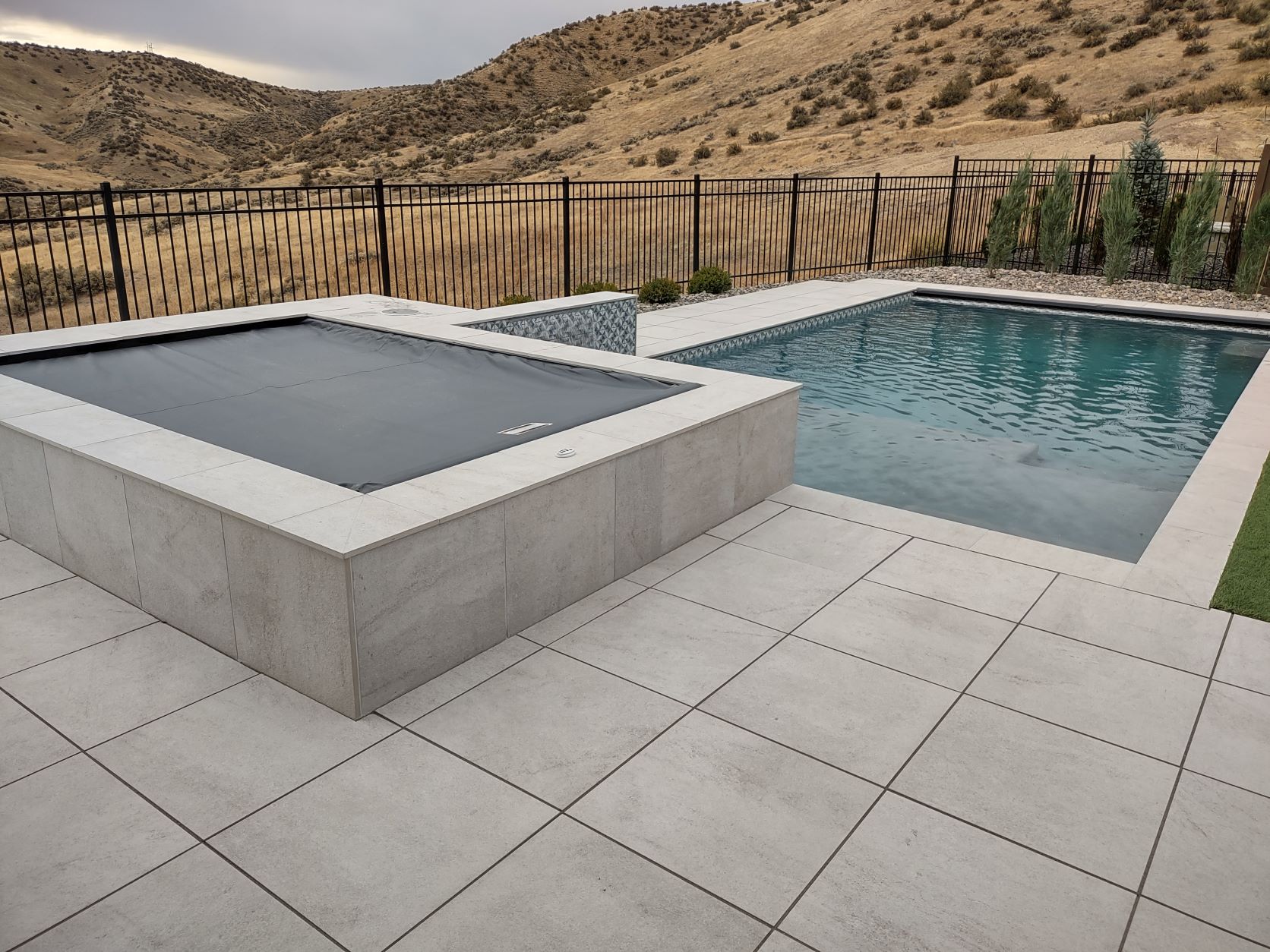 Pool built for Idaho climate by Universal Pools